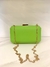 Clutch Hexágonal Verde Lima - comprar online