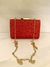 Clutch Quadrada Vermelho Glitter - comprar online