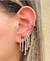 Brinco Ear Cuff Franja - Fiorella Acessórios