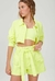 Jaqueta Cropped Neon Dimy Candy - Labeh ModaTeen