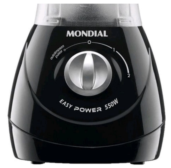 Liquidificador portátil Mondial Turbo Power L-99 2.2 L PRETO ou VERMELHO