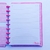 Caderno de Discos Personalizado Barbie Glitter B