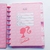 Caderno de Discos Personalizado Barbie Glitter B - Amabile Papelaria