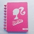 Caderno de Discos Personalizado Barbie Glitter B - comprar online