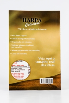 Harpa Celestial Cristã 774 Com Letras Coloridas - comprar online