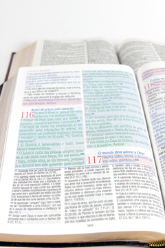 Bíblia King James De Estudo Atualizada - Kja1611 - Textos E Mapas Coloridos E Letras Gigantes - Capa Luxo Floral - Scripturae
