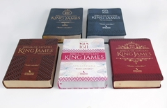 Bíblia King James De Estudo Atualizada - Kja1611 - Textos E Mapas Coloridos E Letras Gigantes - Capa Luxo Vinho - loja online