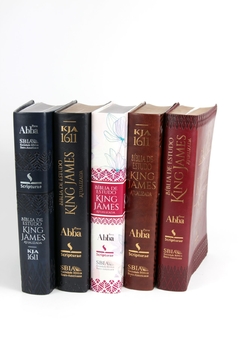 Bíblia King James De Estudo Atualizada - Kja1611 - Textos E Mapas Coloridos E Letras Gigantes - Capa Luxo Marrom