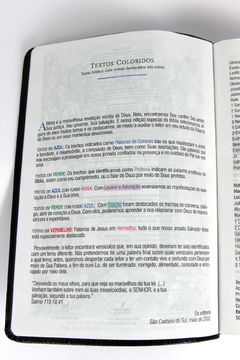 Bíblia King James De Estudo Atualizada - Kja1611 - Textos E Mapas Coloridos E Letras Gigantes - Capa Luxo Azul na internet