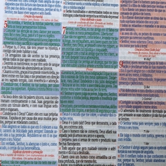 Imagem do Bíblia de Anotações King James Atualizada Textos Coloridos