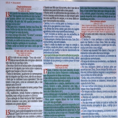 Bíblia de Anotações King James Atualizada Textos Coloridos - comprar online