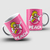 Caneca Cerâmica Presente 325 ml Peach Game Nerd Geek