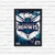 Quadro NBA Charlotte Hornets - comprar online