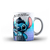 Caneca Stitch Barbeiro Cerâmica Presente 325 ml - Mono Personalizados