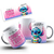 Caneca Stitch Confeiteira Cerâmica Presente 325 ml