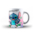 Caneca Stitch Contador Cerâmica Presente 325 ml