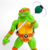 Figura BST AXN Tortugas Ninja TMNT - Michelangelo 1:15 - Plastic Monkey
