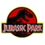 Imán Jurassic Park Logo