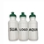 Squeeze 500ml Plástico Branca com Tampa Verde (cod. 458) - wtdprint