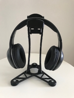 Suporte para Fones / Headphones, Headsets e controle gamer - modelo 1 - traços geométricos