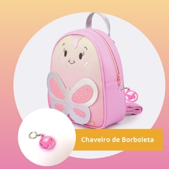 Chaveiro Borboleta Circular/Tag - comprar online