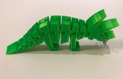 Chaveiro Articulado Dinossauro Tricerátops (Impressão 3D)