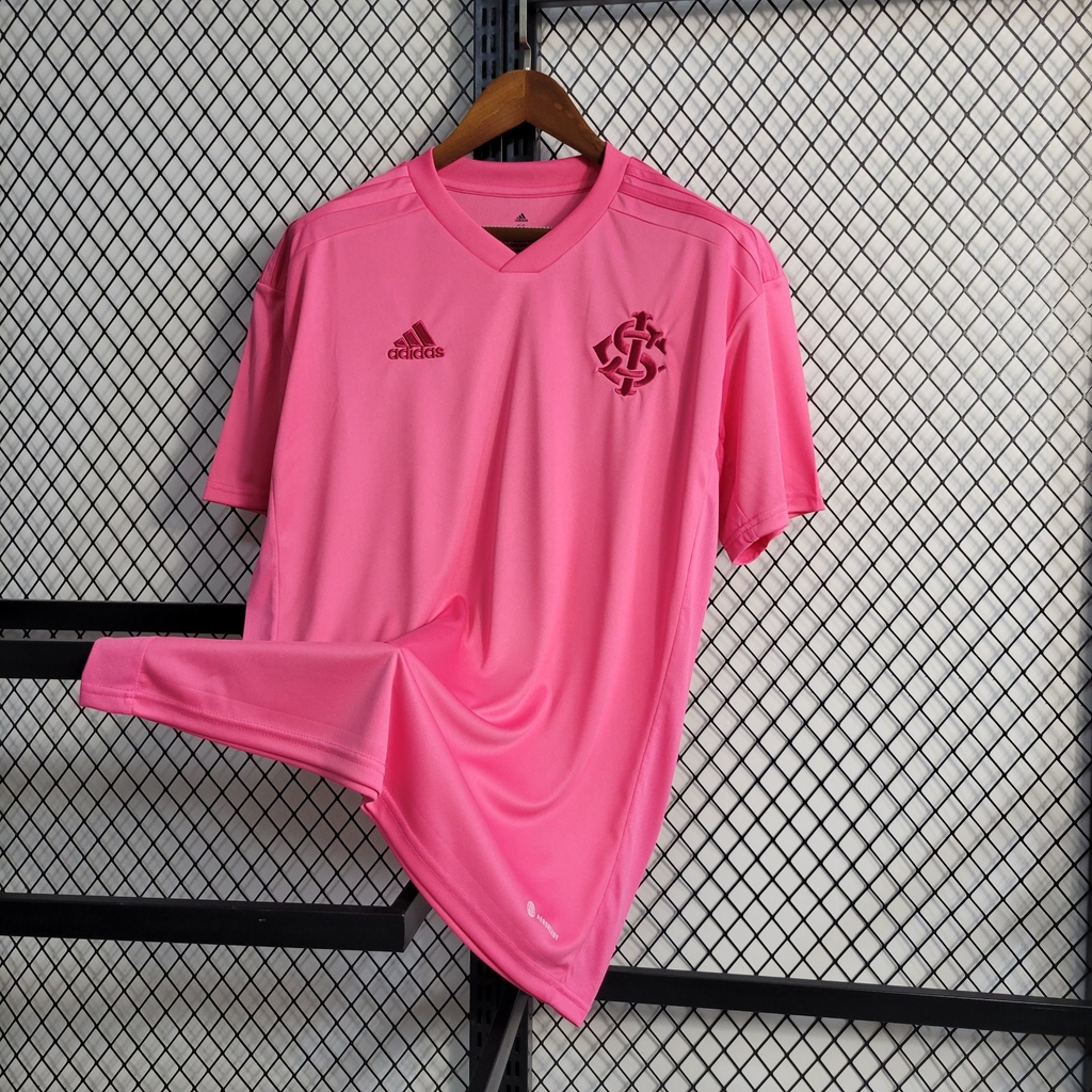 Camiseta Internacional III 22/23 Adidas Feminino - Vinho