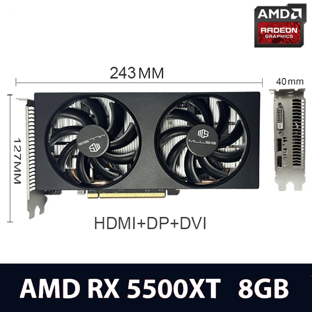 Rx 5500 xt online 8gb comprar