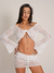 Top Crochet Chic White