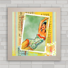 QUADRO DECORATIVO PIN-UP 2 - Comprar em Quadros Vintage