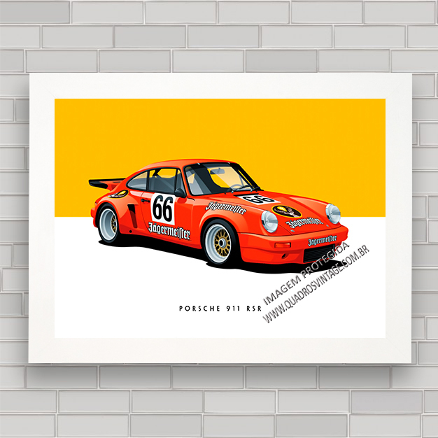 Quadro Decorativo Automobilismo Motorsport Racing Porsche