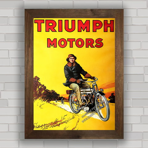 Quadro Decorativo Desenho Moto Trumph Speed Triple - Tribos - Quadro  Decorativo - Magazine Luiza