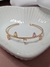 Bracelete de gotas cravejadas com pedras coloridas - comprar online