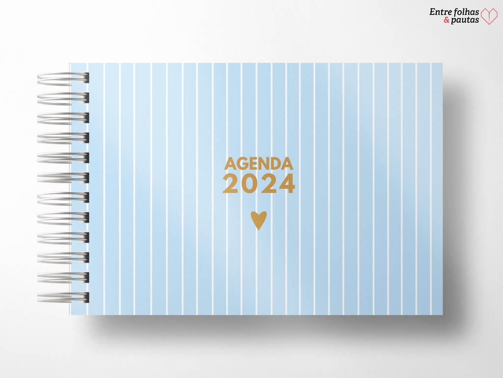 Mini Agenda 2024 Coleção Fofos - Vertical