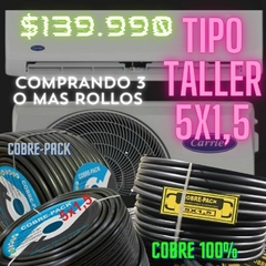 Banner de la categoría Promo combo x 3 rollos de cable tipo taller 5x1,5mm