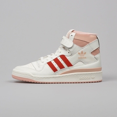 Adidas Forum High Off White/Glow Pink/Red