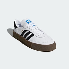 Adidas Sambarose White/Black/Gum - comprar online