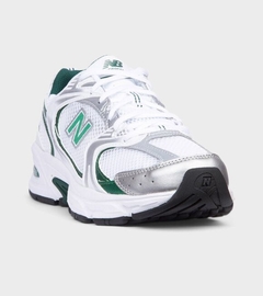 New Balance 530 White/Nightwatch Green - comprar online