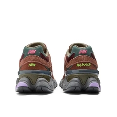 New Balance 9060 Rich Oak Burgundy na internet