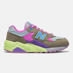 New Balance 580 x Stray Rats Green Purple