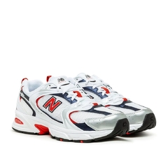 New Balance 530 White/Velocity Red na internet