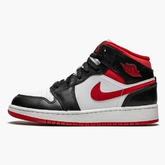 Nike Air Jordan Mid "White/Gym Red-Black"