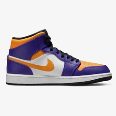 Nike Air Jordan Mid "Lakers" na internet