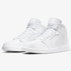 Nike Air Jordan 1 MID Triple White - comprar online