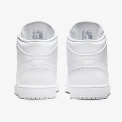 Nike Air Jordan 1 MID Triple White - loja online