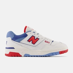 New Balance 550 "White/True Red/Atlantic Blue" - comprar online