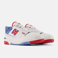 New Balance 550 "White/True Red/Atlantic Blue" na internet