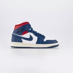 Nike Air Jordan 1 Mid SE "French Blue/Gym Red" - Hermez