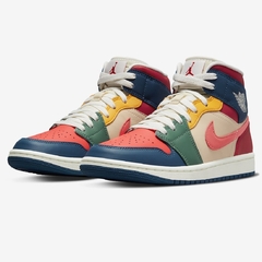 Nike Air Jordan 1 Mid SE "Multi Color (2022)" na internet