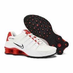 Nike Shox NZ White/University Red na internet